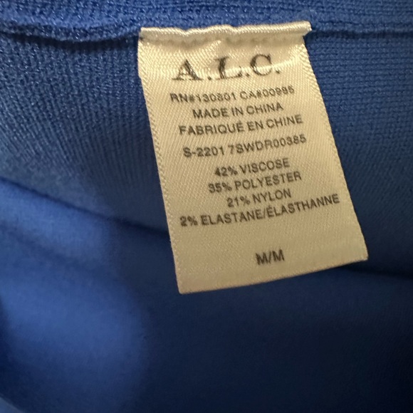 A.L.C. one-shoulder top size M - Picture 11 of 11